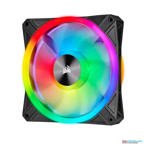 CORSAIR QL140 RGB 140MM 2 FAN KIT WITH LIGHTING NODE CORE 